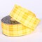 The Ribbon People Yellow Spring Plaid Wired Craft Ribbon 1.5" x 54 Yards